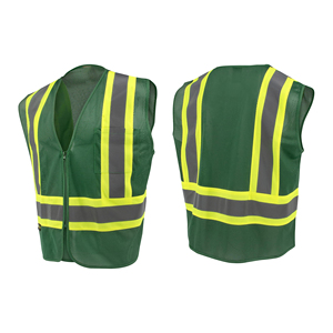Multi Pocket Safety Vest High Vis Reflective Design For Site Supervisors <b>Construction</b> Engineers Professional Industrial Clothing - Product Image 1