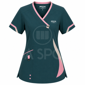 Hospital Uniform Supplier Professional Medical <b>Scrub</b> <b>Set</b> Manufacturer And Exporter - Product Image 2