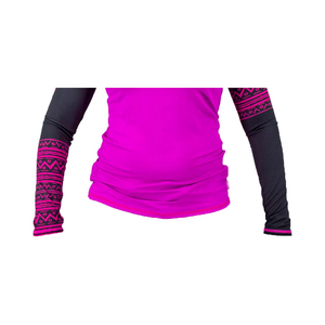 Camiseta de Compresión Transpirable de Secado Rápido de Spandex/Poliéster de Manga Larga para Mujer, para Jiu Jitsu, BJJ, Entrenamiento en Gimnasio, Boxeo - Product Image 5