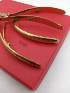 ที่ตัดหนังกำพร้าแบบพลาสม่าสีทอง รุ่น Best Style  ทำจากสแตนเลสสตีล  รับสกรีนโลโก้  ทนทาน  ปากกว้าง  อุปกรณ์เสริมความงาม GETUP - Product Image 4