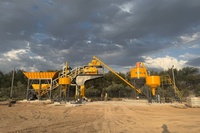 Centrale à béton mobile Zeyu YHZS60 60m³/h, centrale de malaxage compacte et portable pour travaux temporaires et relocalisation facile