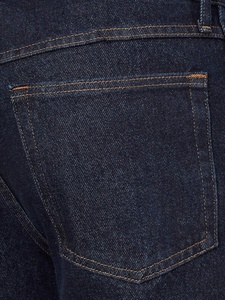 Jean classique coupe décontractée pour hommes, pantalon en denim délavé, teint foncé, respirant, style hip hop, streetwear, style de fête - Product Image 5