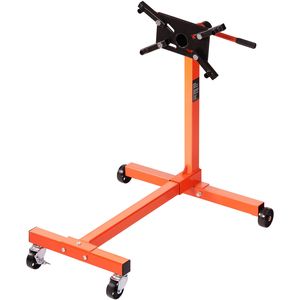 Supporto Girevole in Ghisa da 3/8 Tonnellate (750 Libbre) per Sollevatore Motore con Testa Regolabile a 360° e 4 Ruote - Strumento per Riparazione Auto - Product Image 1