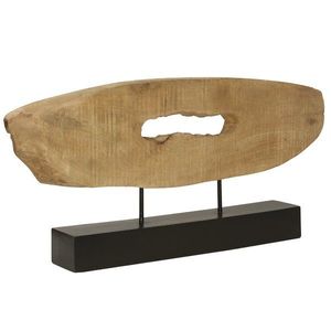 Centro de mesa decorativo de madera con etiquetado privado para comedor clásico y decoración cultural elegante - Product Image 1