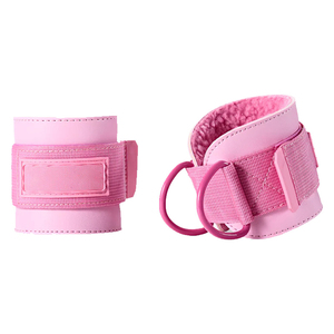 High Quality Cowhide Leather Fitness Safety <b>Ankle</b> Straps with Cuffs for Gym Workout Leg Abs Glute Muscles Leather <b>Ankle</b> Straps - Product Image 3