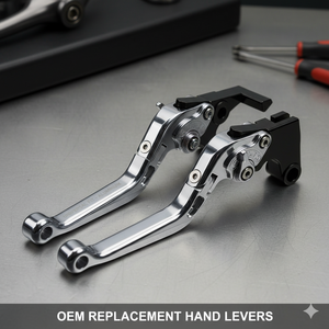 Palanca de Freno de Mano Universal para Motocicleta, Palanca de Freno de Repuesto con Mango de Aluminio - Product Image 3