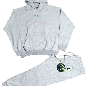 Sudadera con capucha de algodón grueso y holgado con bordado de chenilla, estilo urbano deportivo para hombre, invierno, fabricantes de ropa ODM - Product Image 1