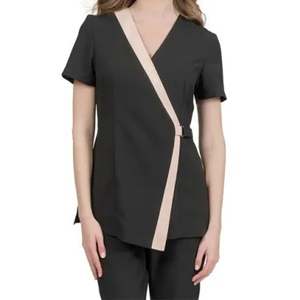 Uniforme de Trabajo Tipo Túnica para Spa y Salón de Belleza, Corte Elegante y Cómodo, Uniformes para Club de Salud y Spa Tailandés - Product Image 4