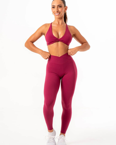Solid Color Low MOQ <b>Legging</b> <b>For</b> <b>Women</b> High Quality <b>Women</b> <b>Legging</b> Fitness Wear <b>Women</b> Dry Breathable Uniform - Product Image 1