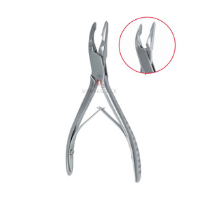 FRIEDMANN 12,5 cm Rongeur à os, instrument chirurgical pour la neurochirurgie de la colonne vertébrale, la chirurgie orthopédique et les procédures de coupe osseuse - Product Image 1