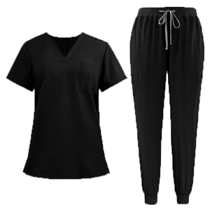 Ensemble de tenues médicales très demandées : Blouse et pantalon d'infirmière pour une performance optimale en longues heures de travail - Product Image 2