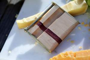 Cortador de queso premium, rebanador de queso con base de madera, herramienta para cortar queso, cortador de queso para panadería, rebanador de queso para hotel - Product Image 2