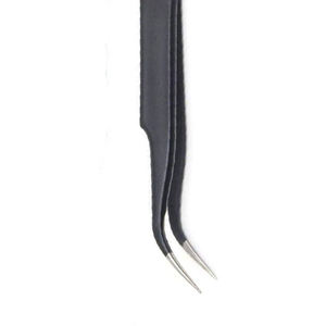 Pince à épiler professionnelle en acier inoxydable durable avec pointe dentelée lisse pour usage en salon, personnalisable - Product Image 4