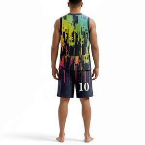 Tenues de basketball professionnelles, ensembles de maillots de basketball personnalisés en sublimation intégrale pour la vente en gros - Product Image 3