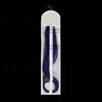 Organizador de Alta Calidad a Prueba de Polvo, Plegable y Colgante, 14 x 60 cm, con Logotipo Personalizado, Reutilizable, Bolsas para Guardar Extensiones de Cabello y Pelucas