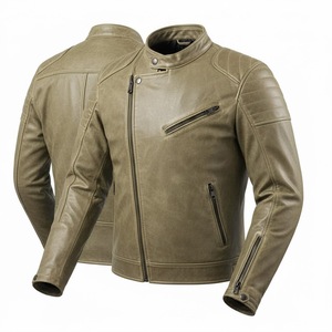 Motorbike Leather <b>jacket</b> for men men's <b>jackets</b> Protection Professional Racing Gear Cowhide Safety Biker Coat - Product Image 3