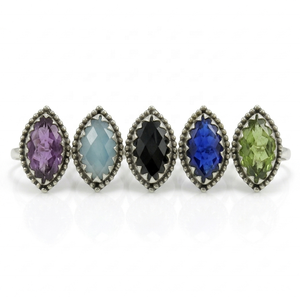 Green <b>Peridot</b> Gemstone 925 Sterling Silver Birthstone Ring Handmade Vintage Wholesale <b>Jewelry</b> Supplier - Product Image 5