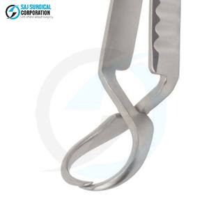 Pinza para toallas de acero inoxidable de grado hospitalario, instrumento quirúrgico con certificación CE para un control estable y fiable de las paletas quirúrgicas. - Product Image 5