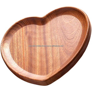 Bandeja de madera de acacia natural de la mejor calidad, opciones de embalaje personalizadas ecológicas para la hora del té, charcutería, decoración del hogar - Product Image 4