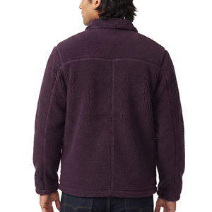 Vestes en polaire pour hommes à col rabattu, vêtements d'hiver décontractés, respirants, coupe-vent, poche poitrine, style vintage, coupe régulière - Product Image 3