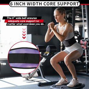 Ceinture de musculation en néoprène avec logo personnalisé, respirante, réglable, antidérapante, pour la musculation, la remise en forme, la salle de sport, forte, pour le dos, taille plus - Product Image 3