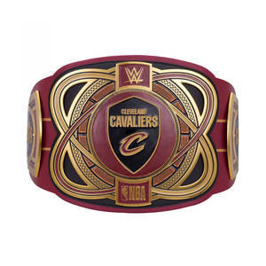 Ceinture de lutte de luxe Cleveland State City en cuir véritable avec placage or gravé en profondeur, modèle Premium Legacy, fabriquée au Pakistan - Product Image 1