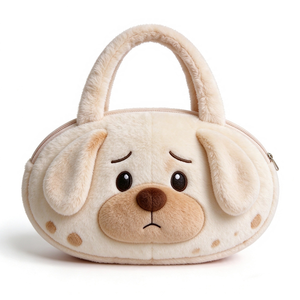 Mochila de Peluche Personalizada con Diseño de Rana para Niñas, Multicolor con Puntos, Ojos Grandes, Bolsa de Peluche - Product Image 6