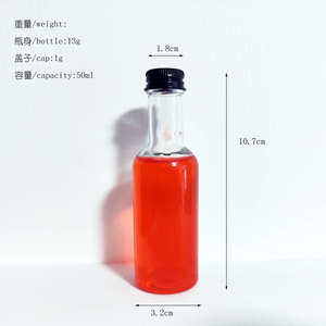 Tapón de rosca personalizable con serigrafía para botellas redondas de PET de 50 ml para vino, licor, alcohol, vodka y cerveza en cajas - Product Image 6