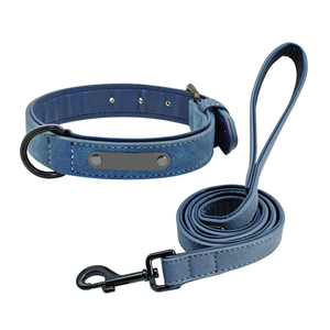 Hot Sale Luxury Custom Made Low MOQ Heavy Duty Leather Dogs <b>Collar</b> OEM & ODM Service PU Leather Pets Dog <b>Collar</b> & Leashes - Product Image 4