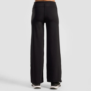 Leggings chauds tricotés pour femme, taille haute élastique, longueur intégrale, doux, extensibles, séchage rapide, écologiques, coupe ajustée, fabrication OEM - Product Image 2