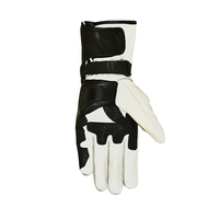 Gants de moto de course en cuir de haute qualité pour la protection en moto, les courses tout-terrain et les aventures en plein air
