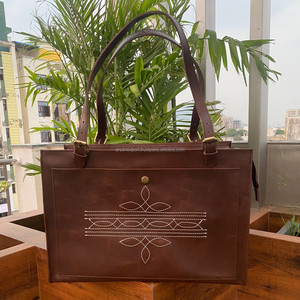 Sac de voyage personnalisé pour chien en cuir véritable pleine fleur, sac de transport personnalisé portable pour l'extérieur, grande capacité, pour animaux de compagnie - Product Image 2