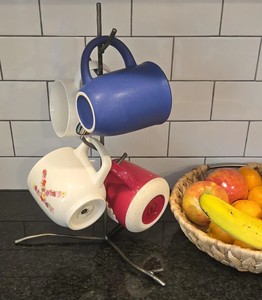 Modern Black Metal <b>Mug</b> <b>Tree</b> Holder Stand With Multiple Hooks Freestanding Coffee Cup Storage Rack For Kitchen storage Use - Product Image 6