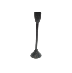 Porte-bougie en bois fait main et personnalisé pour la décoration de la maison et de mariage, pilier à bougie haut pour l'éclairage avec finition naturelle - Product Image 6