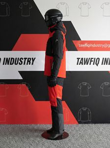 Traje de Esquí de Invierno Impermeable y Ecológico para Hombre y Mujer, Ligero, de Poliéster, Estilo Libre, de 2 Piezas, con Cremallera, Paneles Aislantes y Capucha - Product Image 3