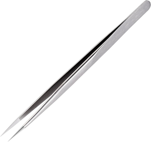 Pinzas de Alta Precisión ST-11 Antimagnéticas, Resistentes a Ácidos, de Acero Inoxidable, Ultrafinas, de Punta Larga, Quirúrgicas, con Certificación CE - Product Image 1