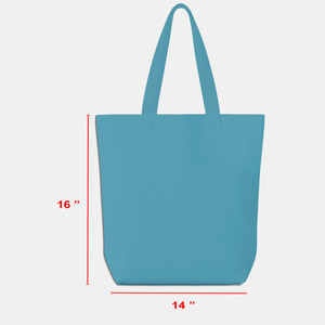 Nouvelle collection tendance de sacs en coton à motif uni, sacs de courses 100% coton recyclé à un prix de marché fiable, quantité en gros - Product Image 5