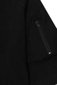 Camisetas de Hombre al por Mayor de Alta Calidad, de Algodón, con Cuello Redondo, Bolsillos Utilitarios Personalizados y Cremallera en las Mangas, de Pakistán - Product Image 2