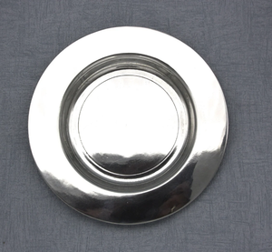 Silver Plated Charger Serving <b>Plate</b> Excellent Quality Weddings Banquets Fine Dining Events Elegant Fancy <b>Snacks</b> Compatible - Product Image 4