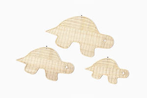Meilleur prix : Ensemble de dinosaures artisanaux en rotin, décoration pour chambre d'enfant, matériau organique, décoration murale pour chambre d'enfant, objet artisanal - Product Image 1