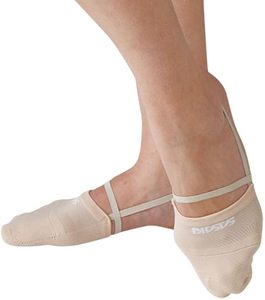 Calcetines de Ballet con Punta Descubierta para Mujer, con Parte Superior de Cuero Genuino, para Gimnasia y Yoga - Product Image 3