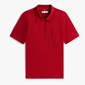 Polo pour femme en coton 100% uni, personnalisable avec impression couleur et logo OEM, haute qualité, vente en gros - Product Image 5