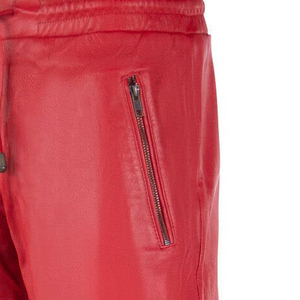 Pantalon en cuir slim fit tendance, pantalon en cuir véritable de haute qualité pour homme, pantalon en cuir de mouton au meilleur prix - Product Image 5
