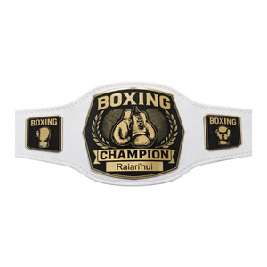 เข็มขัดแชมป์มวยคุณภาพพรีเมียม เข็มขัดแชมป์มวยแบบสั่งทำพิเศษพร้อมชื่อ ไรอา รินุย ดีไซน์คุณภาพสูง - Product Image 1