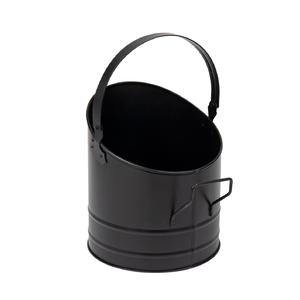 Nuevo en Venta: Cubo para Ceniza de Chimenea de Hierro Galvanizado Negro Vintage, de Lujo y Alta Resistencia, para Leña, con Tamaño, Forma y Color Personalizables - Product Image 2