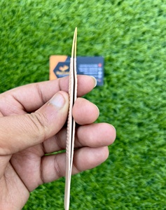 แหนบขนตาสีเบจพร้อมปลายแหลมสแตนเลสอุปกรณ์แต่งขนตาฉลากส่วนตัว - Product Image 3