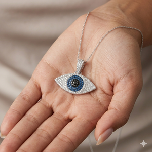 Collar de oro macizo de 10K de moda con diamante de moissanita religioso de la paz, colgantes finos personalizados de Ankh cristiano para superposición, regalo. - Product Image 4