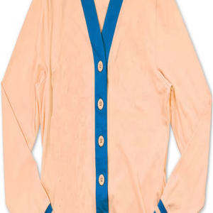 <b>Long</b> Sleeves College University Knitted <b>Cardigan</b> Sweater - Product Image 5