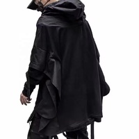 Sweats à capuche zippés Techwear pour hommes 2026 – Vêtements pour hommes – Sweats à capuche entièrement zippés – Sportswear – Sweats à capuche et pulls en molleton technique Ninja pour hommes