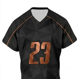 Ensemble Maillot et Short de Lacrosse pour Homme Col en V Numéro 23 Couleur Cuivre Tenue d'Équipe Vêtements de Sport Maillot de Lacrosse Soldes 2026 Hauts - Product Image 4